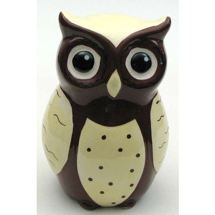Ceramic Owl Bank