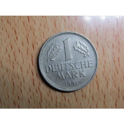 1962f 1 Deutsche Mark Germany Coin