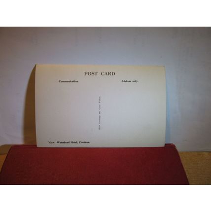 WATERHEAD HOTEL, CONISTON, CUMBRIA unused postcard 1950s =