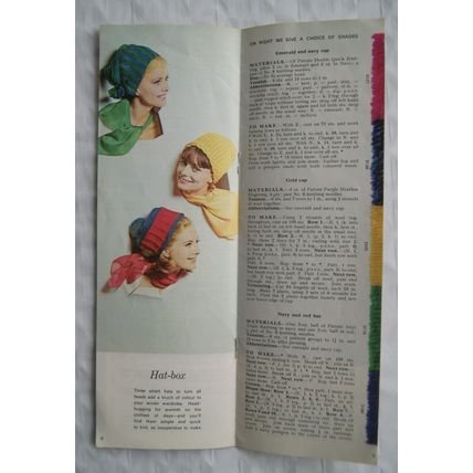 1964 Woman's Realm family knitting book - dress, jumpers, jackets, hats, coat