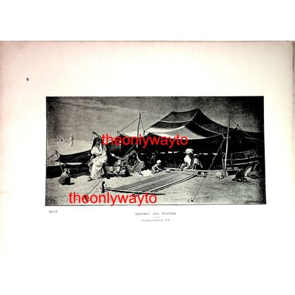Spinners & Weavers (November Sunshine, Reverse), Book Illustration (Print),1895