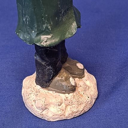 Vintage Windsor Collection PENCIL CAROLER 8" Figurine Skinny Santa Christmas
