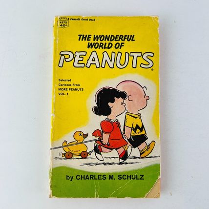 The Wonderful World of Peanuts Paperback 1954 by Charles M Schulz Book
