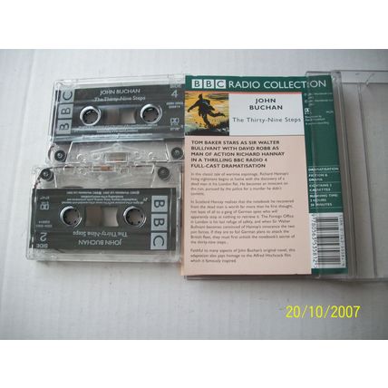 The Thirty Nine Steps-John Buchan , X2 Audio Cassettes BBC Radio Collection
