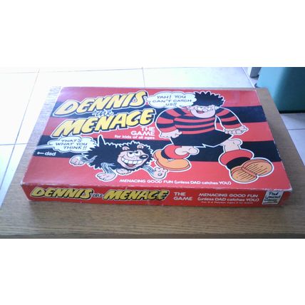 DENNIS THE MENACE: THE GAME (Paul Lamond Games) VINTAGE 1989 - SEE NOTES