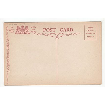 London's Messenger Always Running Postcard A & G Taylor's Orthochrome Series