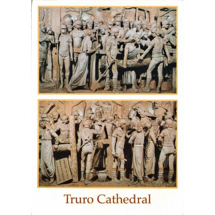 Postcards Truro Cathedral, Cornwall. Job lot