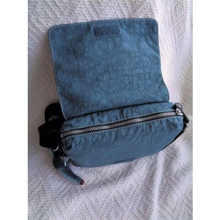Kipling CAPITAL Small Shoulder Cross Body Bag Blue Jean Monkey Michela