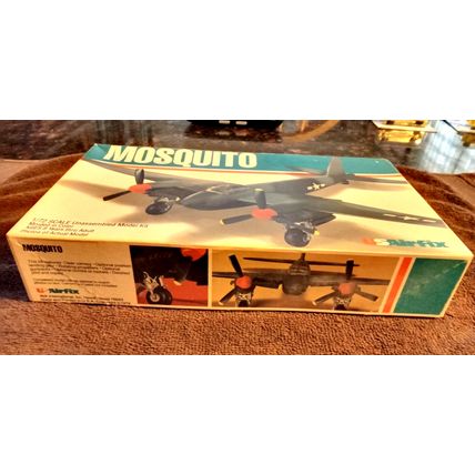 USairfix Mosquito 1:72 Scale Army Plane Complete Unassembled Model Kit 1979
