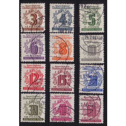 GERMANY Alliiert SBZ [West-Sachsen] MiNr 0138-49 ( O/used )
