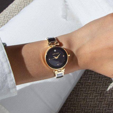Anne Klein Women'S Genuine Diamond Dial Bangle Watch