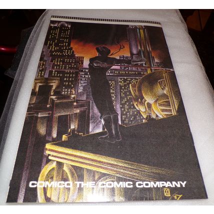 COMICO 1987 BLACK BOOK -FIFTH -ANNIVERSARY SPECIAL #1 COMIC BOOK