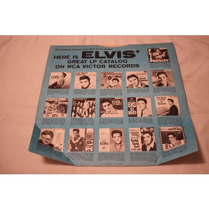 Elvis Presley Original 12" LP RCA Company Record Sleeve ONLY