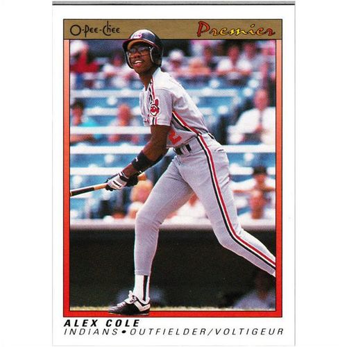 1991 O-Pee-Chee Premier - #24 - Alex Cole