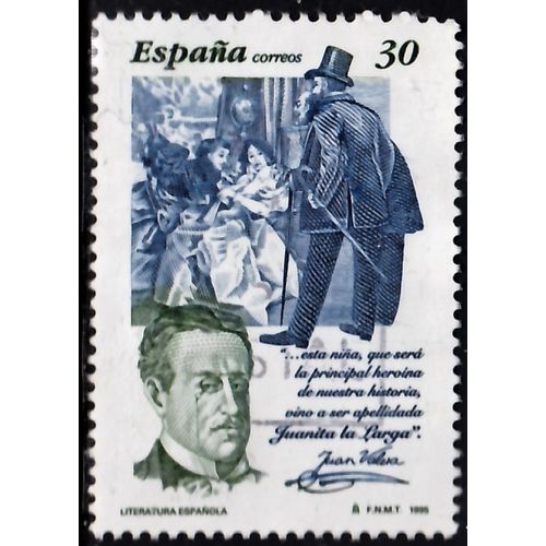 Spain, 1995, 30p Juan Valera, SG 3325 (Scott #2815), used