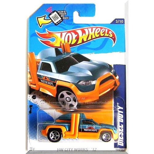 Hot Wheels - Diesel Duty: HW City Works '12 #3/10 - #133/247 *Teal Edition*