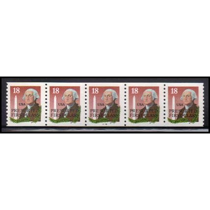 2149av 18c George Washington Fine MNH Dry Gum PNC 33333/5 X2335