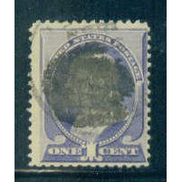 Used 212 1c Benjamin Franklin Average Plus M01567