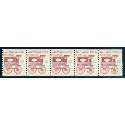 1903 9.3c Mail Wagon Fine MNH Dry Gum PNC 1/5 A02422