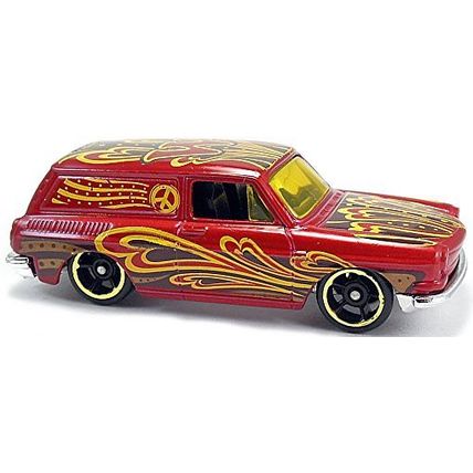 Hot Wheels - Custom '69 Volkswagen Squareback: '16 HW Art Cars #3/10 - #192/250