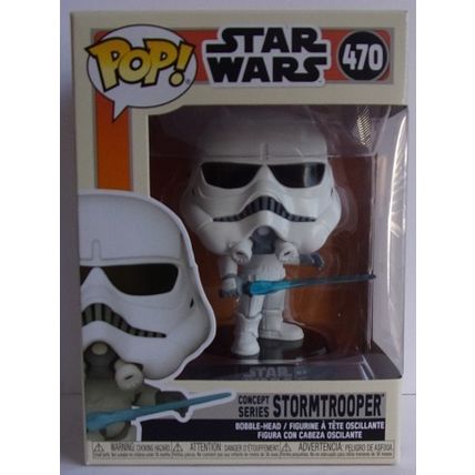 FUNKO / POP ' STAR WARS ' CONCEPT SERIES STORMTROOPER figure
