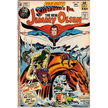 JIMMY OLSEN # 144 Jack Kirby !!