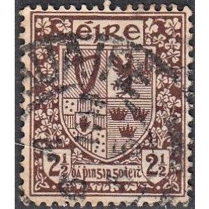 Ireland 1941 2.5p Arms, SG 115 (Scott #110), used