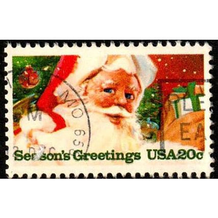 USA 1983 Christmas 20c Used Stamp .