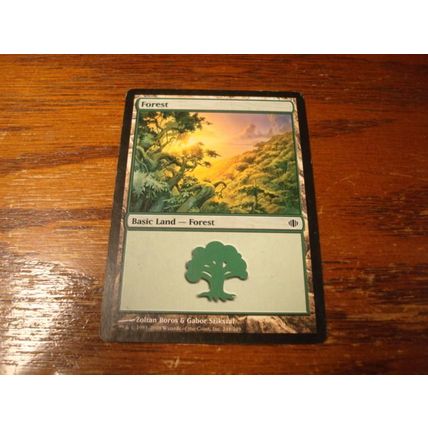 Magic The Gathering, MTG, 3- Cards, 1993-2008, Basic Land, FOREST, nm