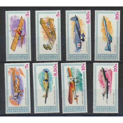 Guinea Stamps Scott #774 To 781, Mint Never Hinged