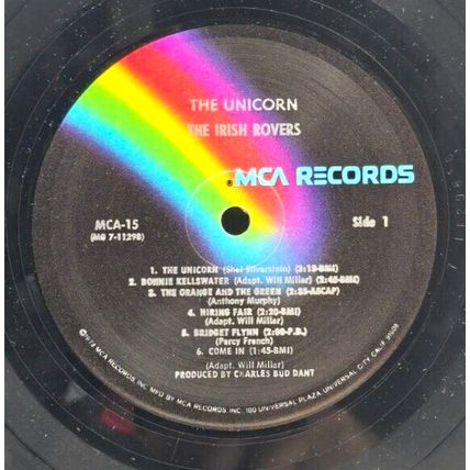 The Unicorn The Irish Rovers 1973 LP Vinyl Record Album Vintage (P4)