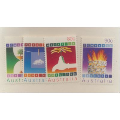 Australia Stamps Scott #954 To 957, Mint Never Hinged