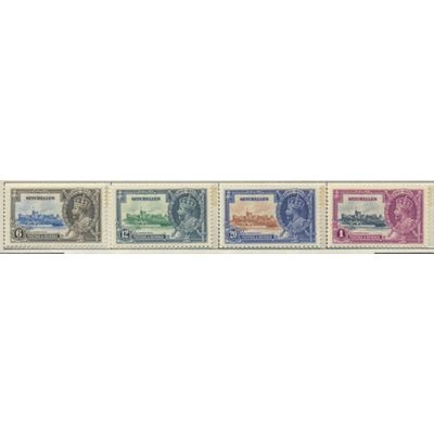 Seychelles Stamps Scott #118 To 121, Mint Hinged