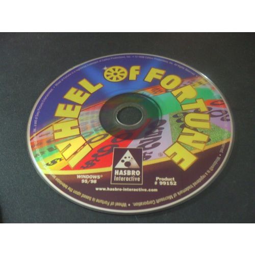 Wheel of Fortune (PC, 1998) - Disc Only!!!
