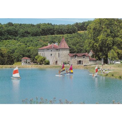 Montbron Plein Air du Chambon France Postcard unused VGC