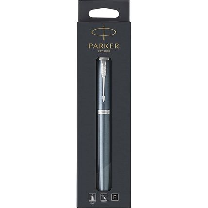 Parker IM Rollerball Pen 1975544, Light Blue, Fine Point Black Ink [New&Sealed]