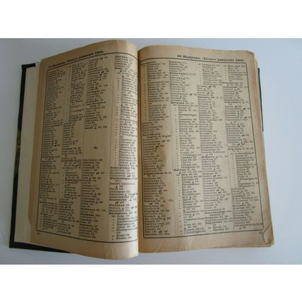 IMPERIAL RUSSIA Train Timetable Indicateur officiel Amtliches Kursbuch Bahn 1909