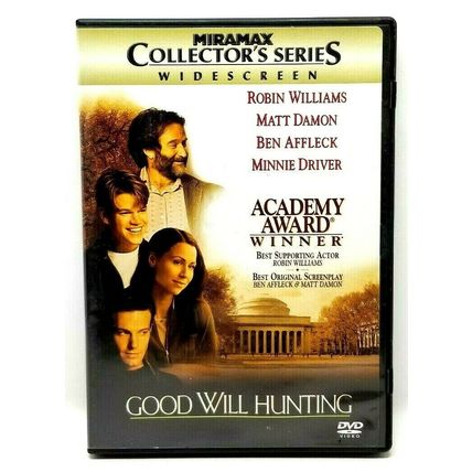Good Will Hunting Robin Williams 1998 DVD Drama (L46)