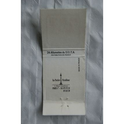 Matchbook cover PLM Hotels ref.2