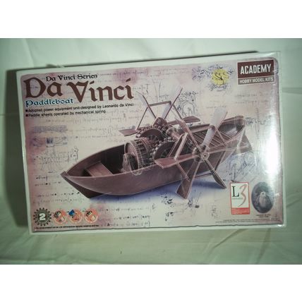 Academy Model Kit, Da Vinci Paddleboat, NEW*