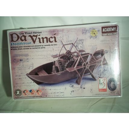 New Academy Da Vinci Machines Series Paddleboat Model Kit