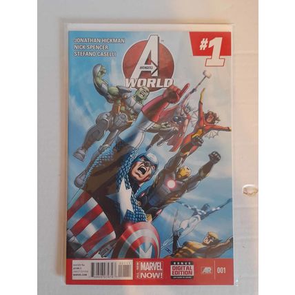 AVENGERS WORLD #1 - 1st PRINT - MARVEL COMICS