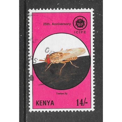 KENYA FIGHTING INSECTS PESTS TSETSE FLY DISEASE CONTROL USED 14/-