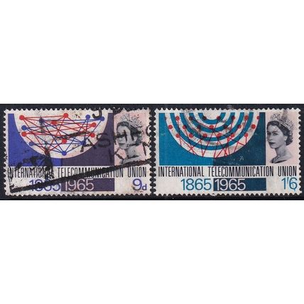 GB 1965 SG 683-4 Used (E-315 (3))