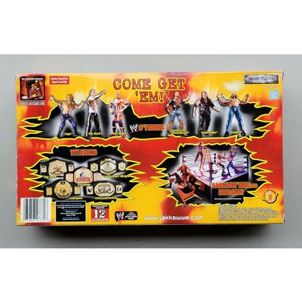 wwe wwf ljn classic superstars "hulk still rules" hulk hogan wrestling figures