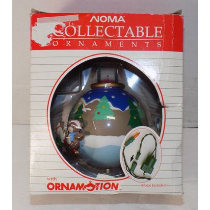 Noma ORNAMOTION Collectible Christmas Ornament Trees Bears Santa Gifts