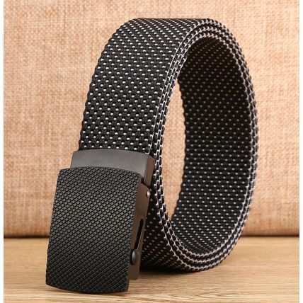 Men's Nylon Lightweight Belt Outdoor Casual Canvas Belt