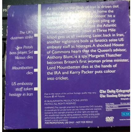 That Was The Year 1979 DVD Promo The Daily Telegraph