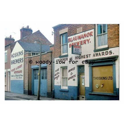 pt9309 - Hoskins Beaumanor Brewery , Hope Cottage , Leicester - Print 6x4