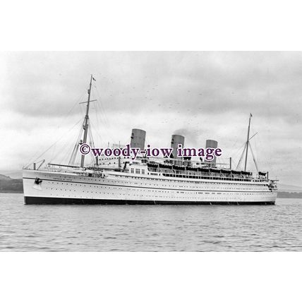 pu0881 - Canadian Pacific Liner - Empress of Japan , built 1929 - print 6x4